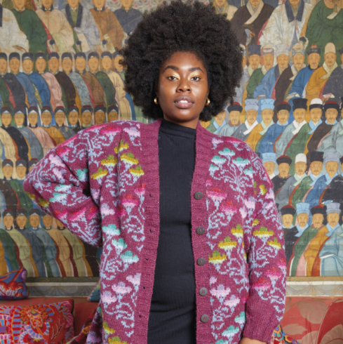Chinese rose coat